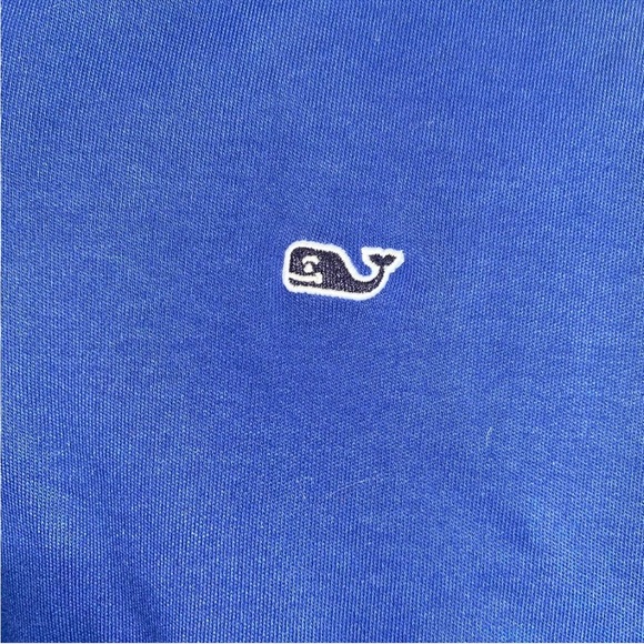 Vineyard Vines Blue Quarter-Zip Sweatshirt - Picture 2 of 4